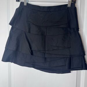 Black Layered Skirt